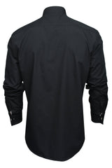 Xact Men's Formal Tuxedo/Dress Shirt with Double Cuff and Cuff Links-4