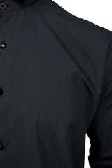 Xact Men's Formal Tuxedo/Dress Shirt with Double Cuff and Cuff Links-4