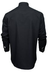 Xact Men's Formal Tuxedo/Dress Shirt with Double Cuff and Cuff Links-3