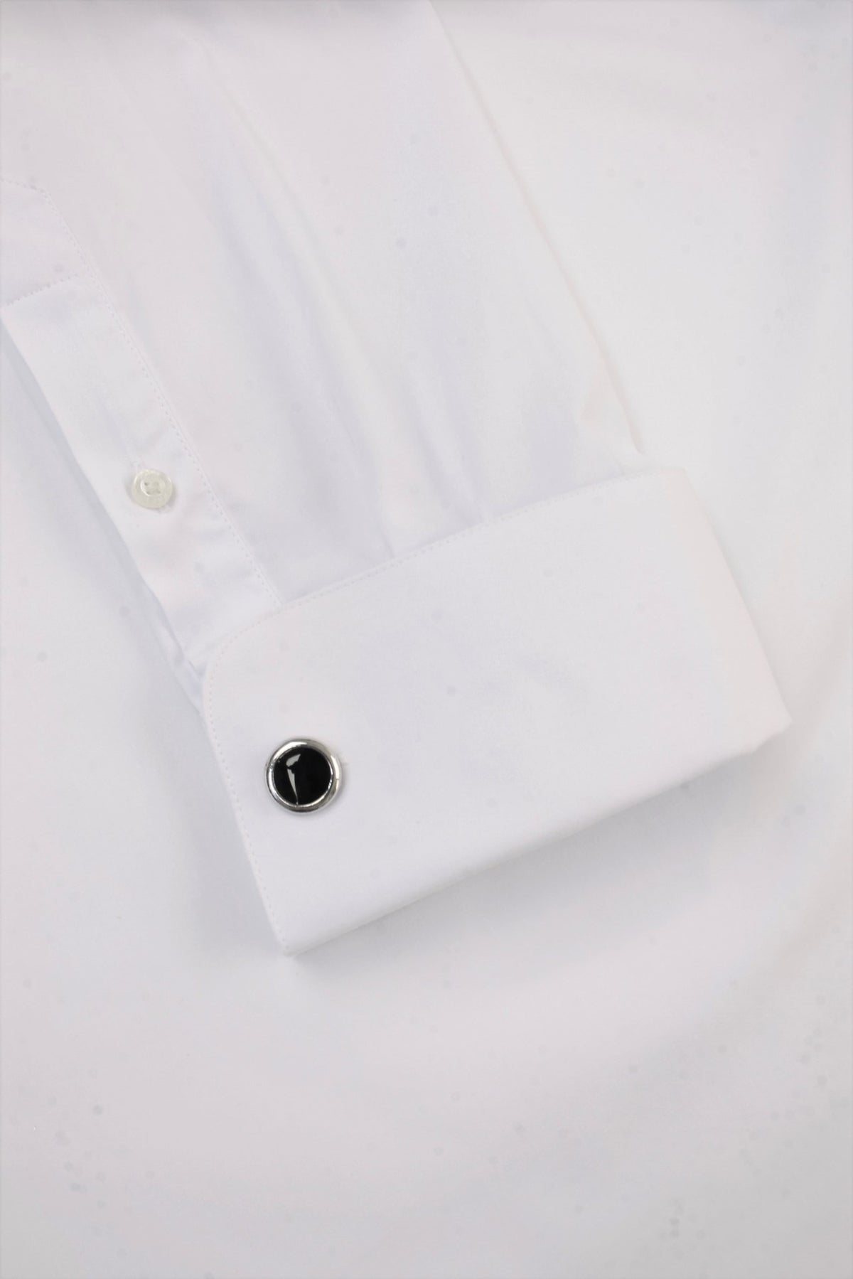 Xact Men's Formal Tuxedo/Dress Shirt with Double Cuff and Cuff Links-4