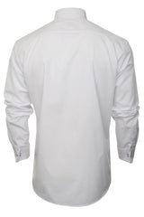 Xact Men's Formal Tuxedo/ Dress Shirt with Double Cuff and Cuff Links