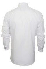 Xact Men's Formal Tuxedo/Dress Shirt with Double Cuff and Cuff Links-4