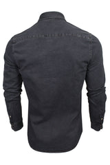 Xact Mens 6.6 oz Denim Shirt - Long Sleeved-3