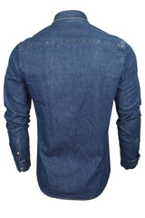 Xact Mens 6.6 oz Denim Shirt - Long Sleeved-3
