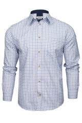 Xact Men's Tattersall Check Shirt, Long Sleeved, Regular Fit-2