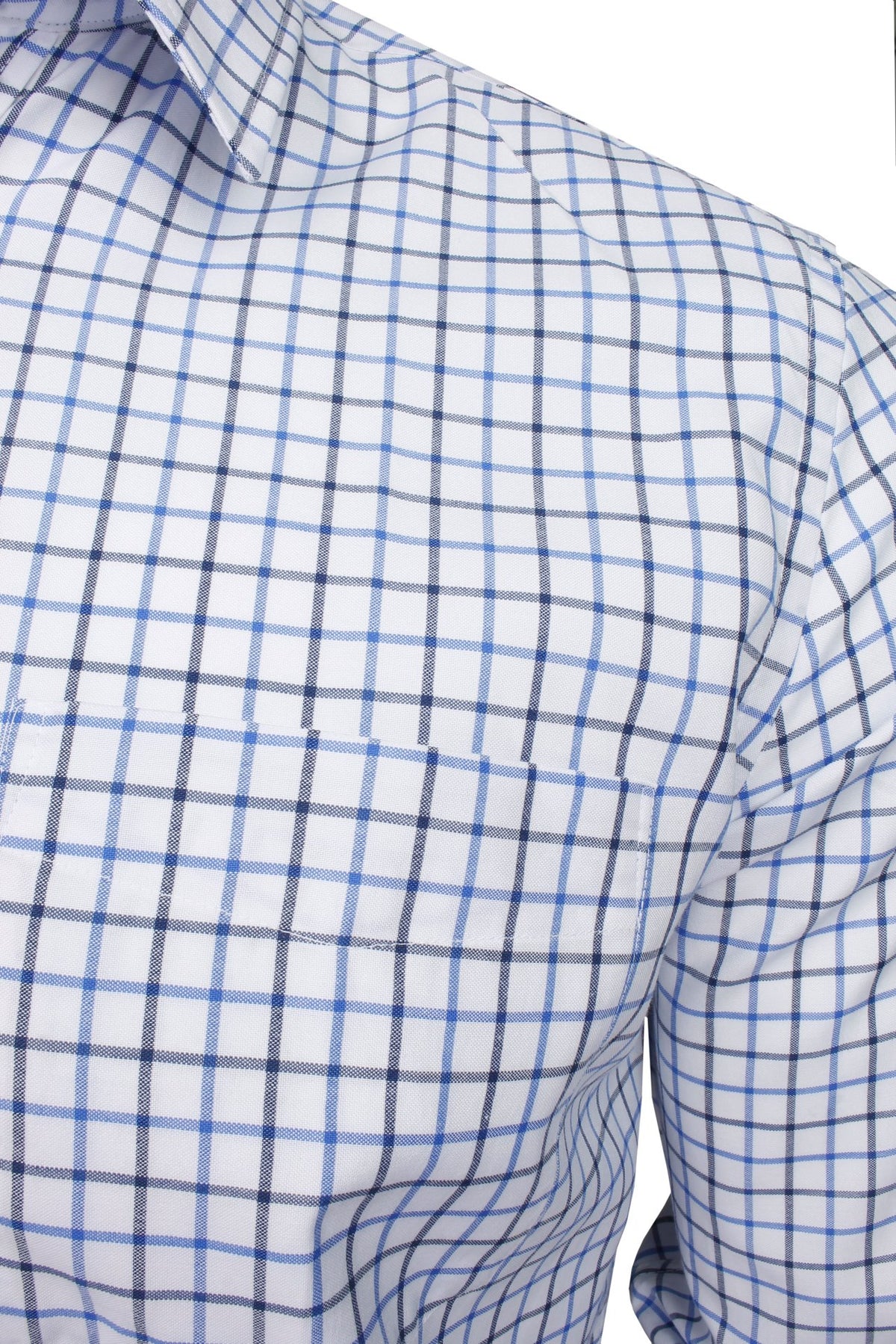 Xact Men's Tattersall Check Shirt, Long Sleeved, Regular Fit-2