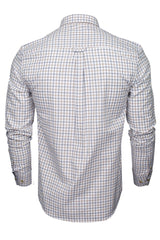 Xact Mens Tattersall Check Shirt - Long Sleeved-3
