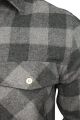 Xact Mens Soft Flannel Buffalo Check Shirt, Long Sleeved, Regular Fit-2