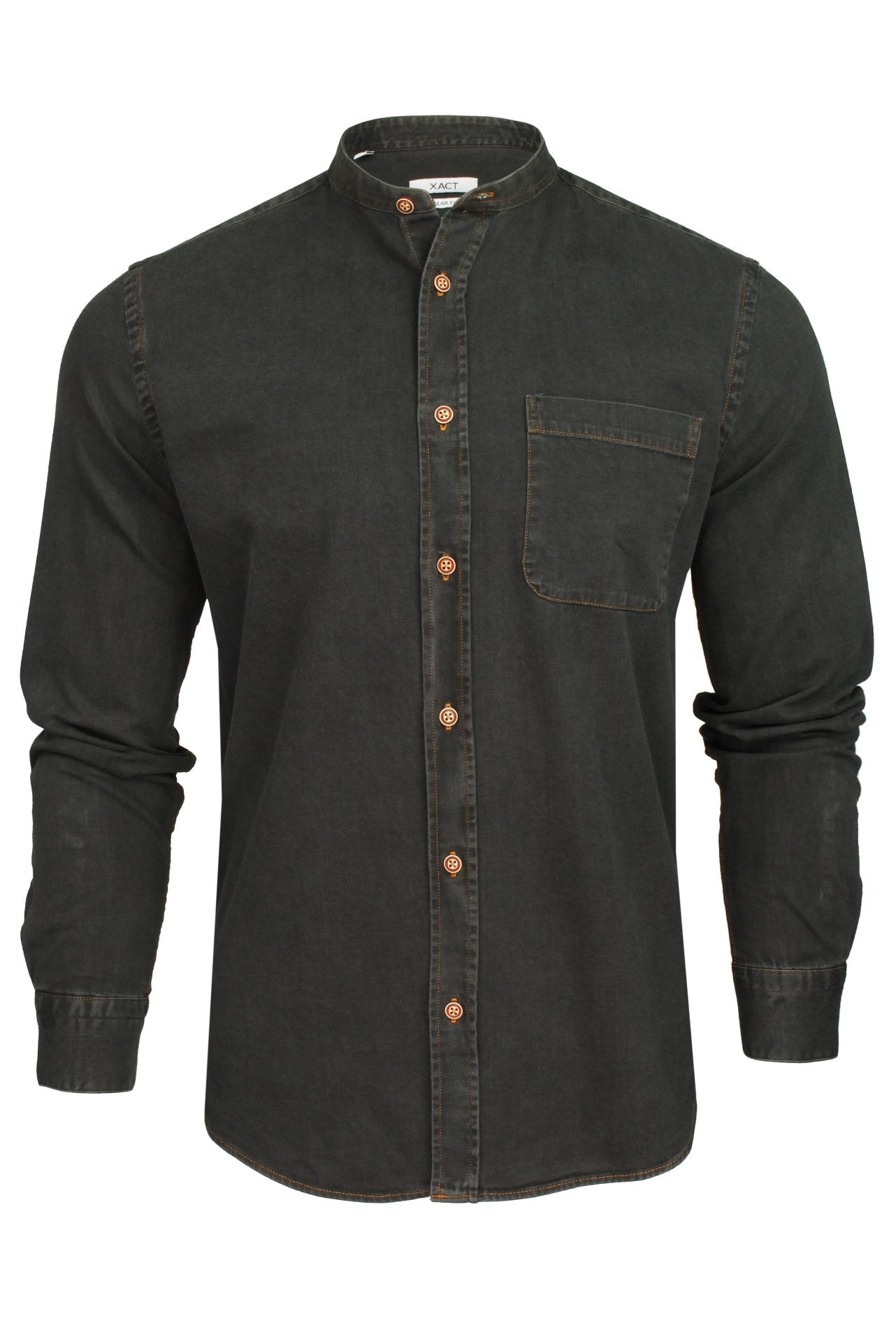 CAMICIA "EVOLUTION FIT" IN TWILL XACUS Uomo Rizzi Asola Mantova - Foto 5