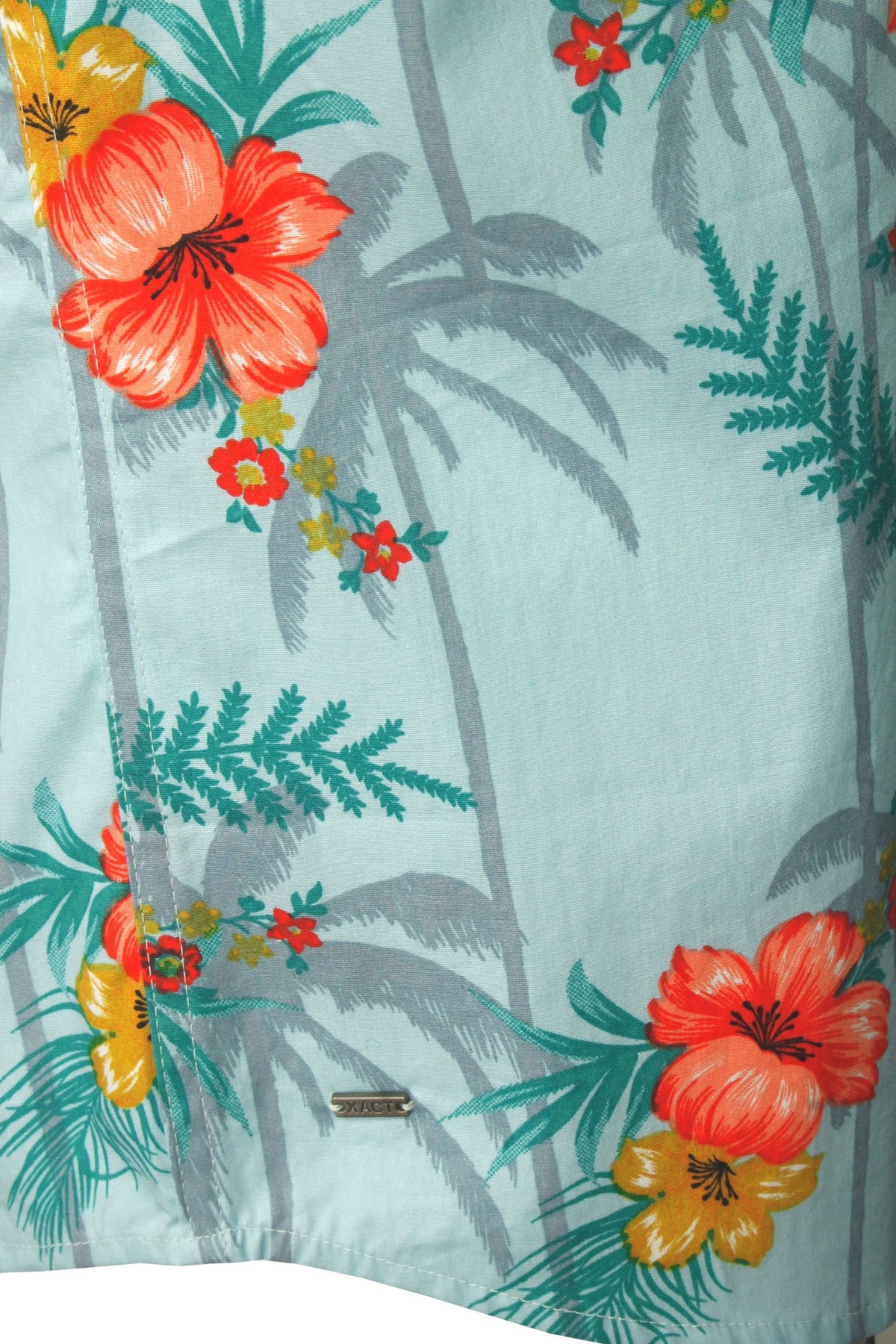 Xact Men's Hawaiian Floral Shirt, 100% Cotton, Short Sleeved-3
