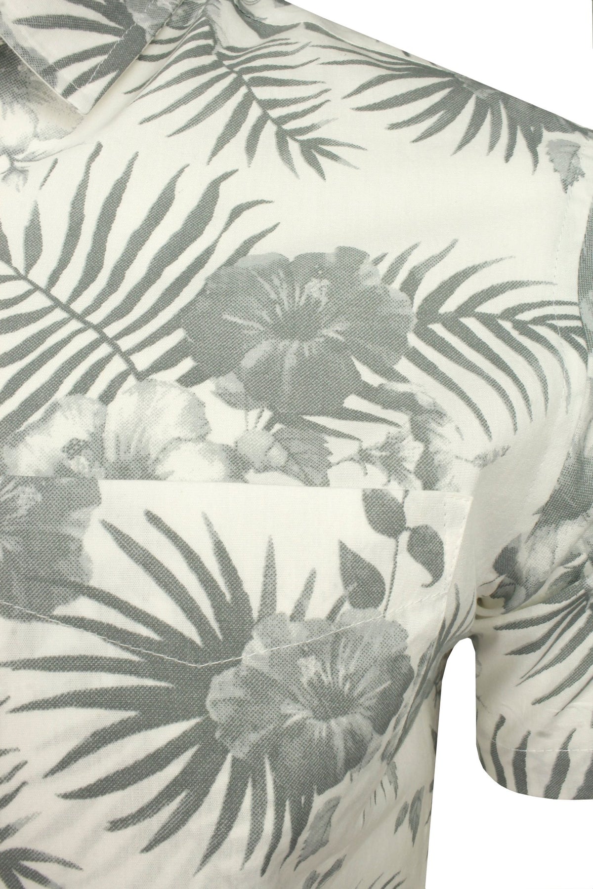 Xact Men's Hawaiian Floral Shirt, 100% Cotton, Short Sleeved-2