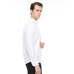 Xact Men's Oxford Long Sleeved Shirt, Button-Down Collar, Cotton Rich, Regular Fit-3