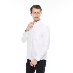 Xact Men's Oxford Long Sleeved Shirt, Button-Down Collar, Cotton Rich, Regular Fit-4