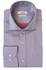 Xact Men's Formal Business Shirt, Cut-Away Collar, 100% Cotton Twill, Long Sleeved-Main Image