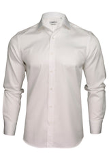 Xact Men's Formal Business Shirt, Cut-Away Collar, 100% Cotton Twill, Long Sleeved-2