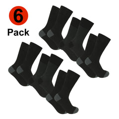 Xact Men's Bamboo Socks, 6 Pairs, Super Soft and Breathable, Antibacterial, Odour-Resistant in Gift Box (UK 7-11)-2