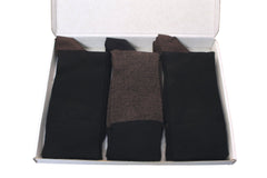 Xact Men's Bamboo Socks, 6 Pairs, Super Soft and Breathable, Antibacterial, Odour-Resistant in Gift Box (UK 7-11)-3