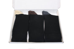 Xact Men's Bamboo Socks, 3 Pairs, Super Soft and Breathable, Antibacterial, Odour-Resistant in Gift Box (UK 7-11)-3