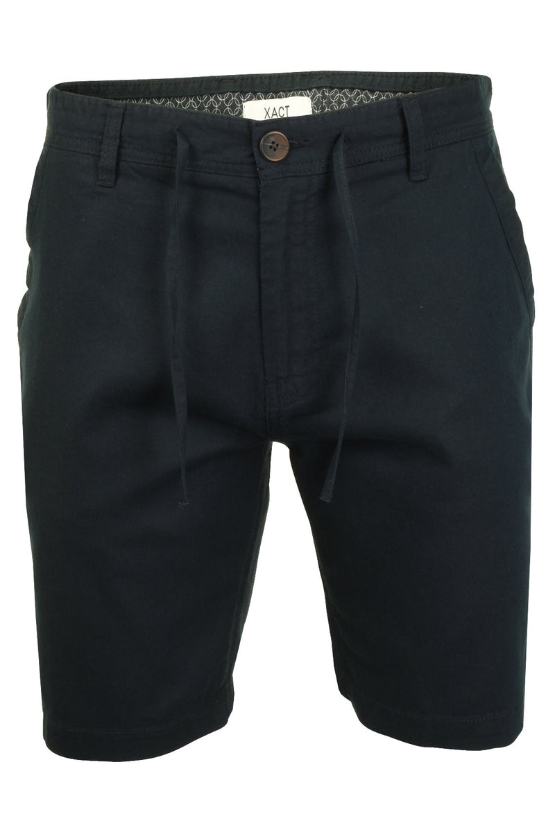 Xact Mens Linen Mix Tailored Chino Short-2