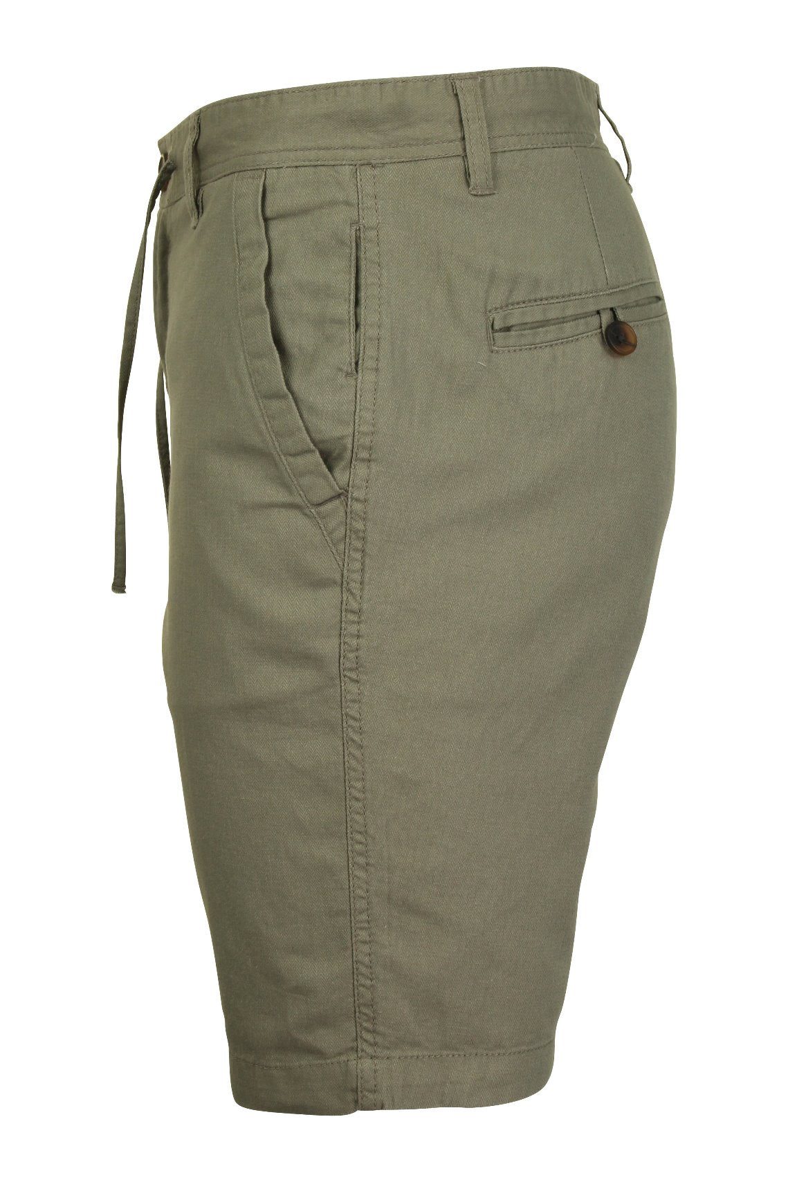 Xact Mens Linen Mix Tailored Chino Short-2