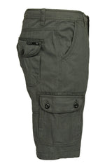 Xact Men's Cotton Twill Cargo Shorts, Regular Fit