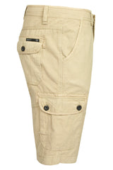Xact Men's Cotton Twill Cargo Shorts, Regular Fit