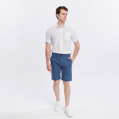 Xact Men's Premium Tailored Stretch Chino Shorts-2