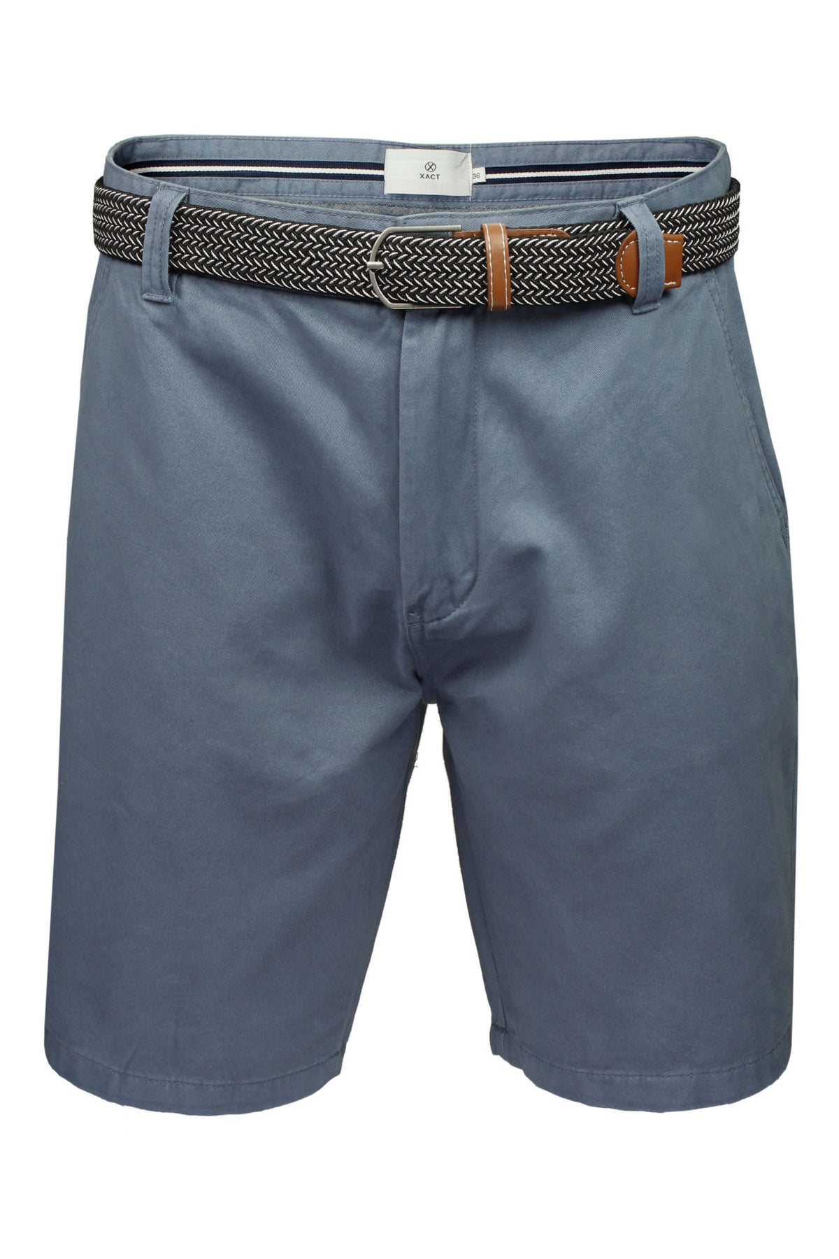 Xact Men's Premium Tailored Chino Shorts With Belt-Main Image
