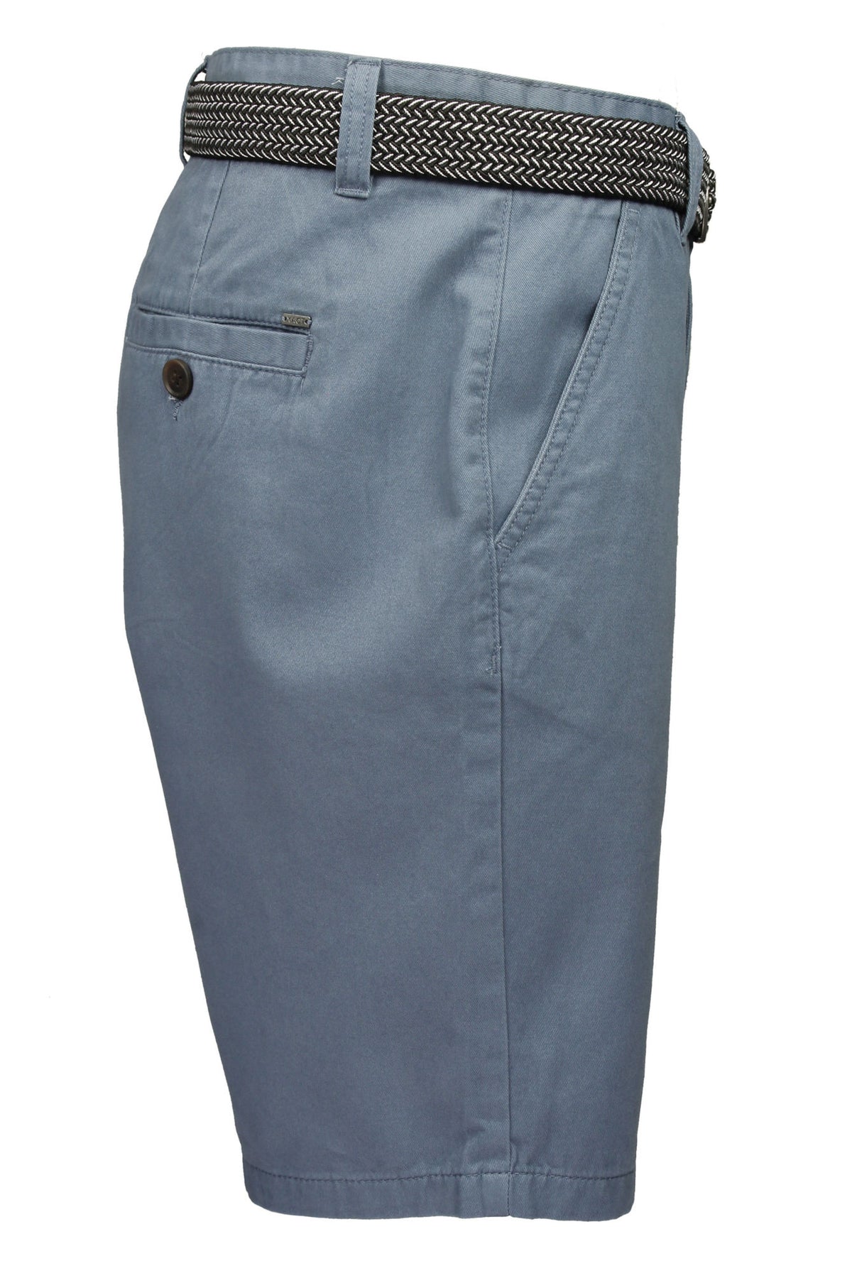 Xact Men's Premium Tailored Chino Shorts With Belt-2
