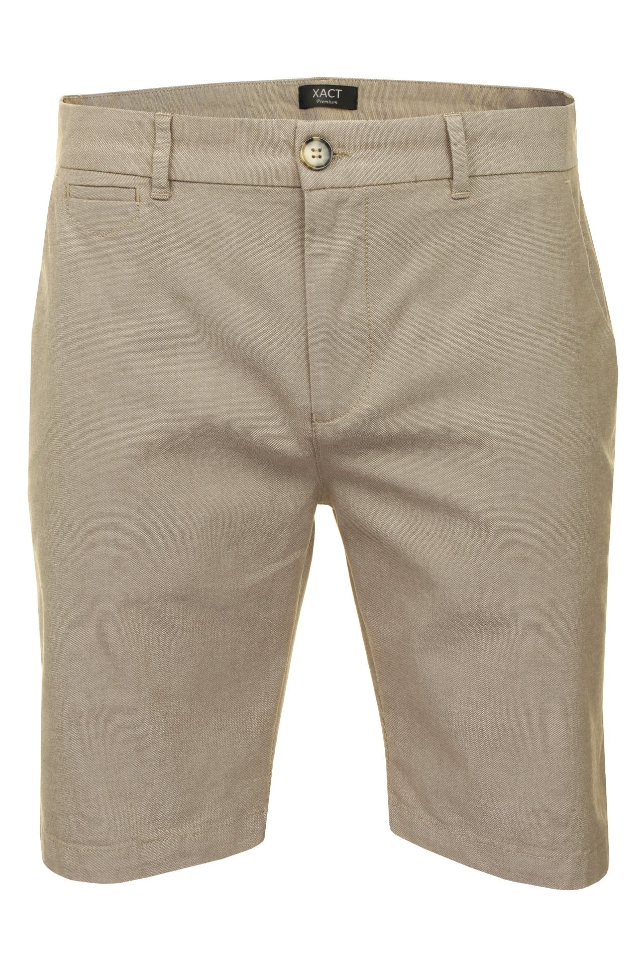 Xact Men's Premium Tailored Oxford Chino Shorts-Main Image