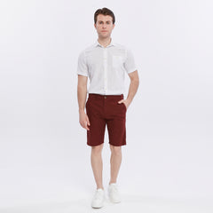 Xact Premium Mens Linen Blend Chino Short-2