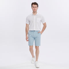 Xact Premium Mens Linen Blend Chino Short-2