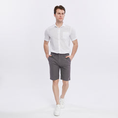 Xact Premium Mens Linen Blend Chino Short-2