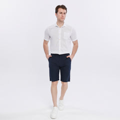 Xact Premium Mens Linen Blend Chino Short-2