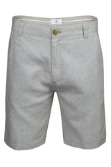 Xact Mens Linen 9 Inch Tailored Chino Shorts, Regular Fit-2