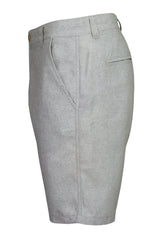 Xact Mens Linen 9 Inch Tailored Chino Shorts, Regular Fit-2