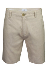 Xact Mens Linen 9 Inch Tailored Chino Shorts, Regular Fit-Main Image