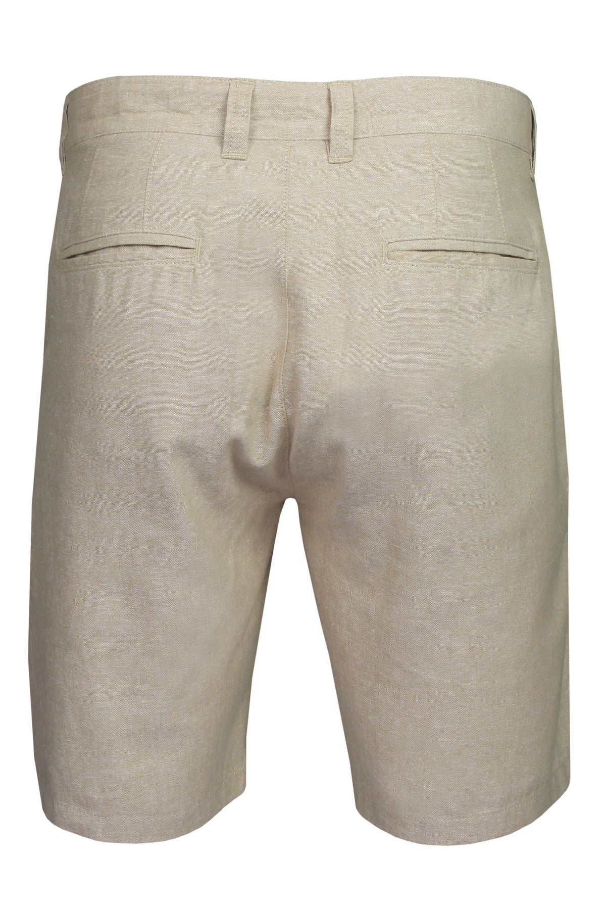 Xact Mens Linen 9 Inch Tailored Chino Shorts, Regular Fit-3