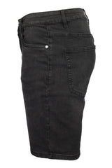 Xact Men's Stretch 10oz Denim Shorts, Regular Fit, 5-Pocket Western with Zip Fly-2