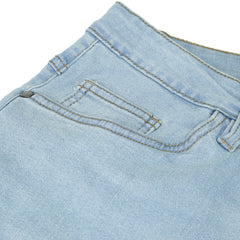 Xact Men's Stretch 10oz Denim Shorts, Regular Fit, 5-Pocket Western with Zip Fly