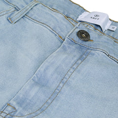 Xact Men's Stretch 10oz Denim Shorts, Regular Fit, 5-Pocket Western with Zip Fly