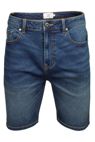 Xact Men's Stretch 10oz Denim Shorts, Regular Fit, 5-Pocket Western with Zip Fly-Main Image