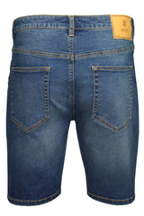 Xact Men's Stretch 10oz Denim Shorts, Regular Fit, 5-Pocket Western with Zip Fly-3