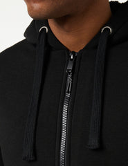 Xact Men's Full-Zip Sherpa Lined Hoodie Jacket, Regular Fit