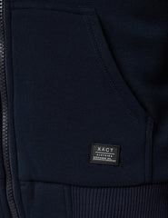 Xact Men's Full-Zip Sherpa Lined Hoodie Jacket, Regular Fit