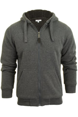 Xact Men's Full-Zip Sherpa Lined Hoodie Jacket, Regular Fit-2