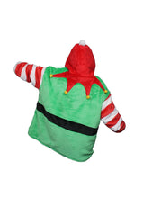 Xact Christmas Kids/ Childrens Boys/ Girls Hoodie Winter Wearable Blanket - Sherpa Fleece Lined Hood & Body-2