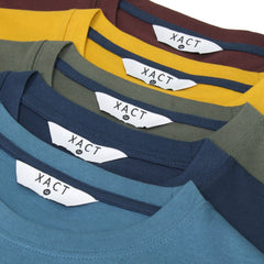 Xact Mens 5-Pack Plain Crew Neck Cotton T-Shirts-2