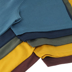 Xact Mens 5-Pack Plain Crew Neck Cotton T-Shirts-4