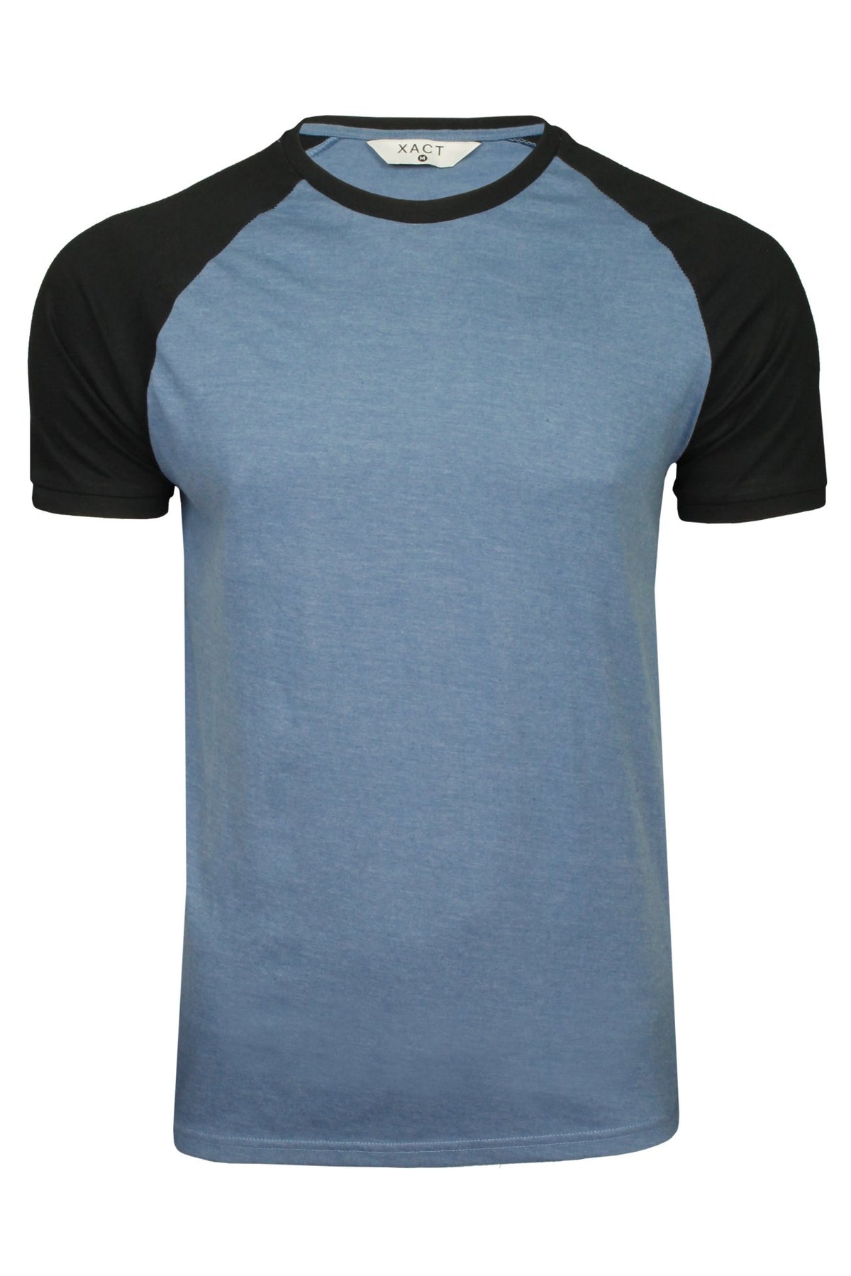 Xact Mens 3-Pack T-Shirts with Raglan Short Sleeves and Crew Neck Collar-4